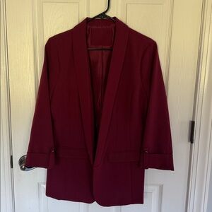 Never worn - Burgundy Blazer